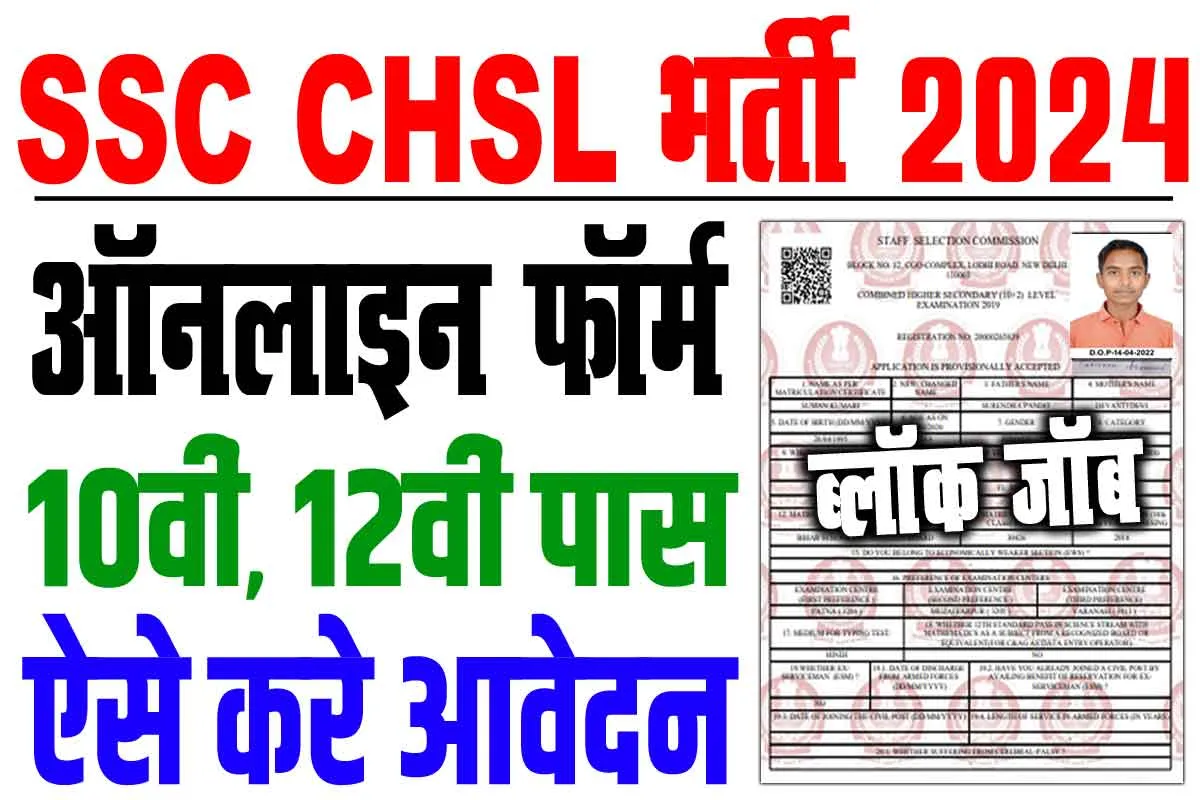 SSC CHSL Form 2024